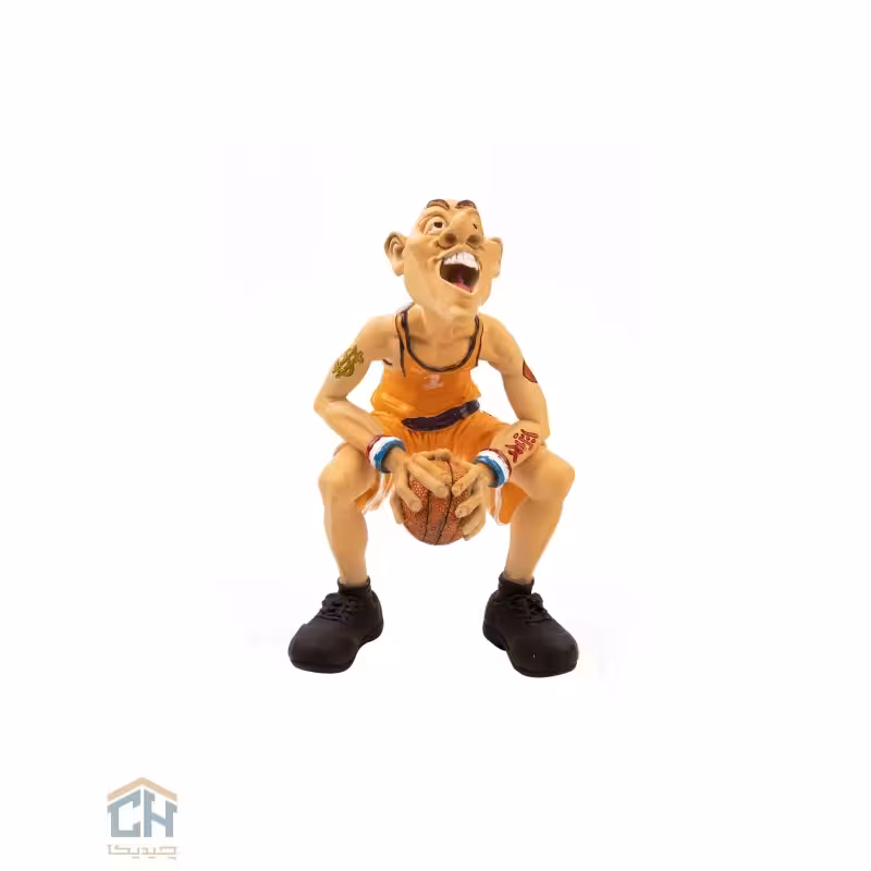 مجسمه بسکتبالیست گلدکیش طرح کمیک مدل 4865