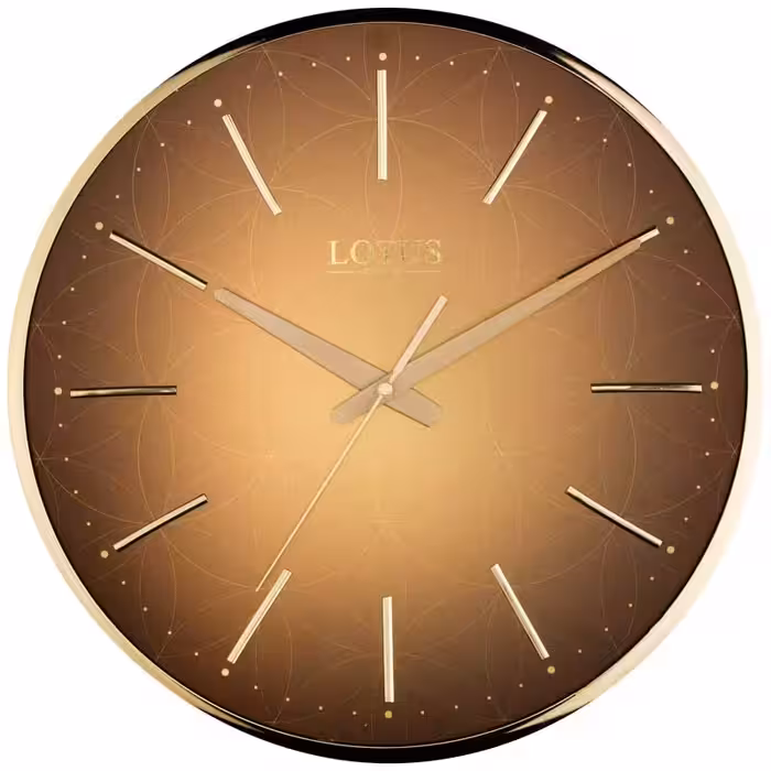 ساعت ديواری فلزی لوتوس کد محصول: M-6616 LEO