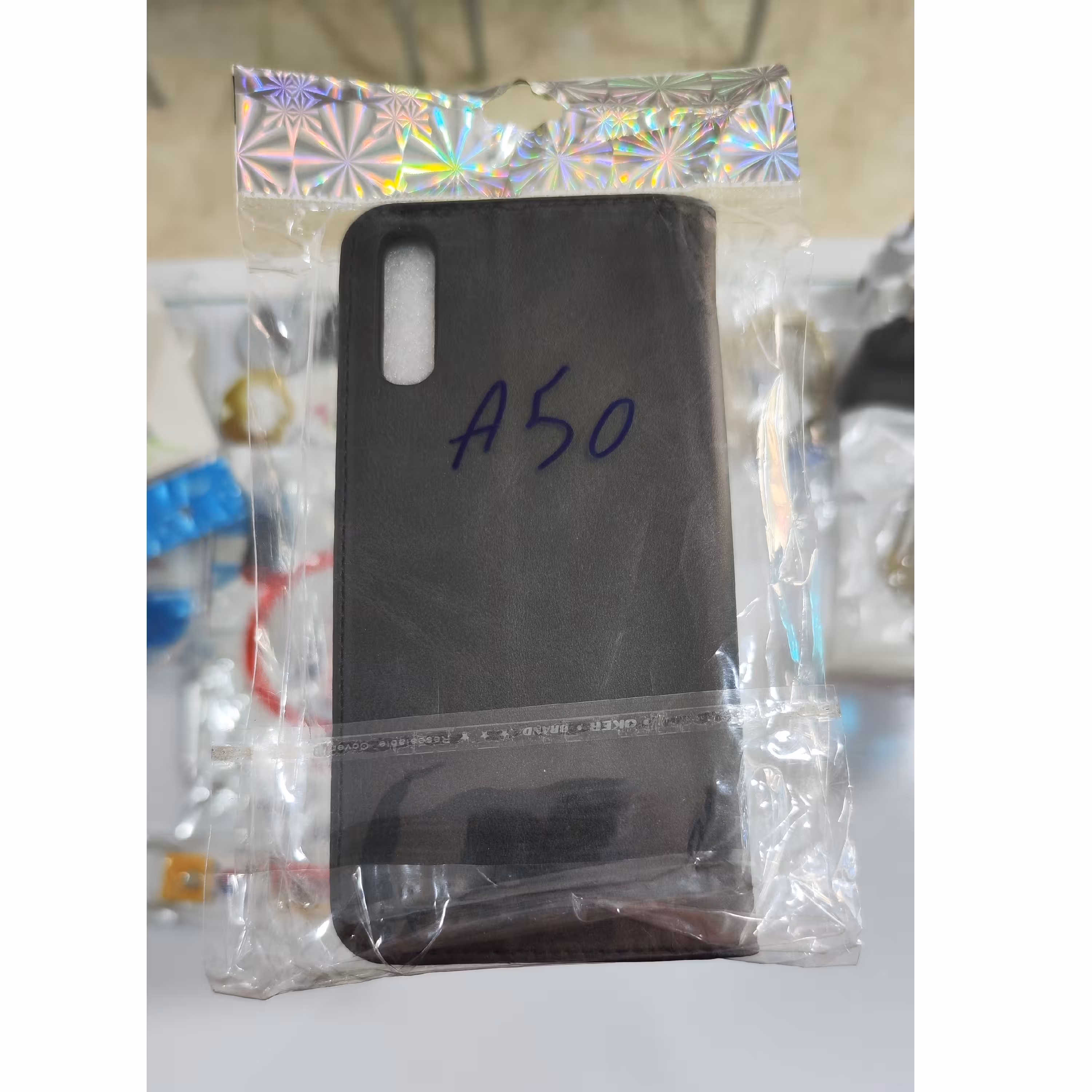 قاب کیفی جا کارت دار  سامسونگ Samsung A50-A30S  مشکی 