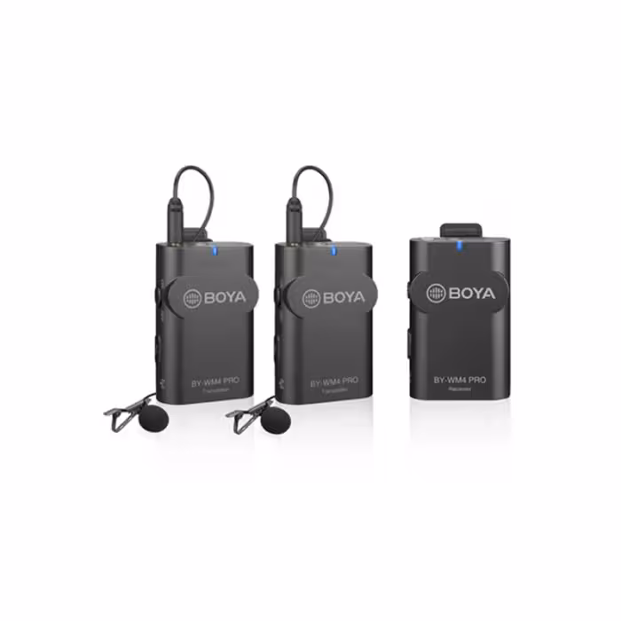میکروفون بی سیم بویا BOYA Dual BY-WM4 Pro-K2 Wireless Microphone