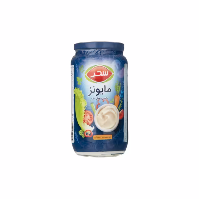 سس مایونز پرچرب سحر شیشه 980 گرمی