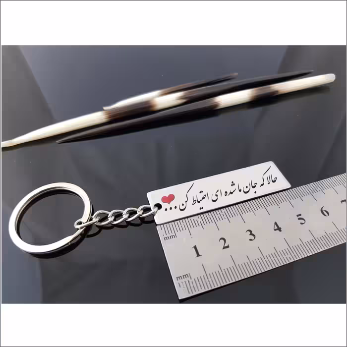 جاکلیدی گيلواره زراوشان مدل حالا که جان ما شده ای احتیاط کن کد A44