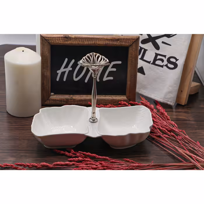 اردوخوری بی.وی.کی مدل 2 خانه طرح Butterfly کد 668122