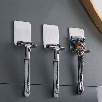 نگهدارنده خودتراش لوبیک  مدل استیل بسته 4 عددی