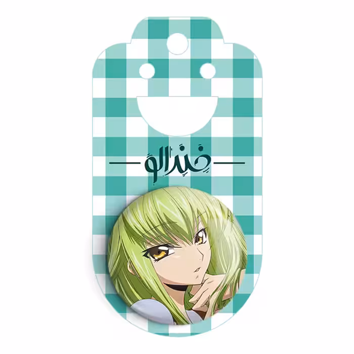 پیکسل خندالو مدل C.C سی سی انیمه کد گیاس Code Geass کد 13051