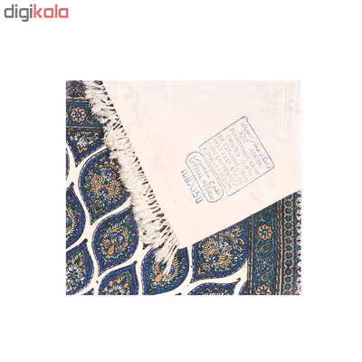 رومیزی قلمکار ممتاز اصفهان اثر عطريان طرح مسجد شیخ لطف اله مدل G125سایز 100*150 سانتی متر