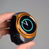 برچسب ماهوت طرح Matte-Orange مناسب برای ساعت هوشمند سامسونگ Galaxy Gear S2