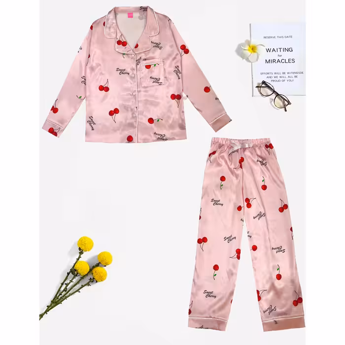 ست شومیز و شلوار بچگانه تویین مدل T-220-10