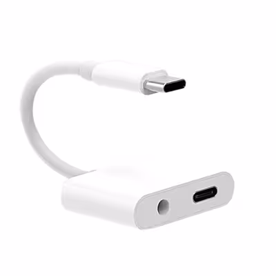 مبدل USB-C به  USB-C/AUX مدل K6