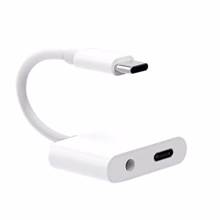 مبدل USB-C به  USB-C/AUX مدل K6