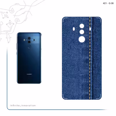 برچسب پوششی ماهوت مدل Fabric Texture 8 مناسب برای گوشی موبایل هوآوی Mate 10 Pro