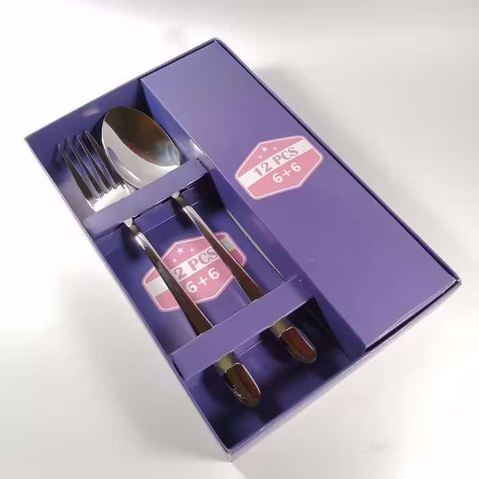 سرویس قاشق و چنگال 12 پارچه مدل دونا 