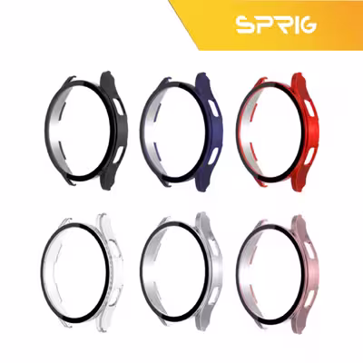 کاور اسپریگ مدل SP-360 مناسب برای ساعت هوشمند سامسونگ Galaxy Watch 5 44mm به همراه محافظ صفحه نمایش