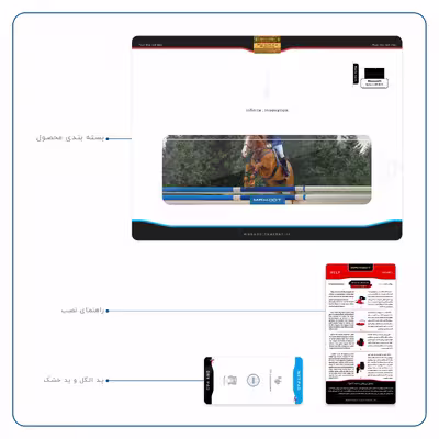 برچسب پوششی ماهوت مدل Equestrianism مناسب برای تبلت مایکروسافت Surface 2 RT 2013