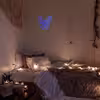 چراغ دیواری نئون دیزاین طرح Spider-GL_BL