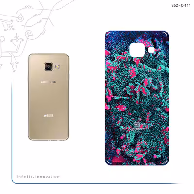 برچسب پوششی ماهوت مدل Atom Universe 8 مناسب برای گوشی موبایل سامسونگ Galaxy A3 2016