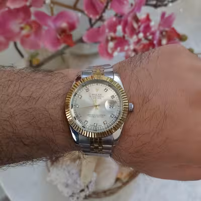 ست ساعت مچی عقربه ای زنانه و مردانه مدل دی دیت 50475