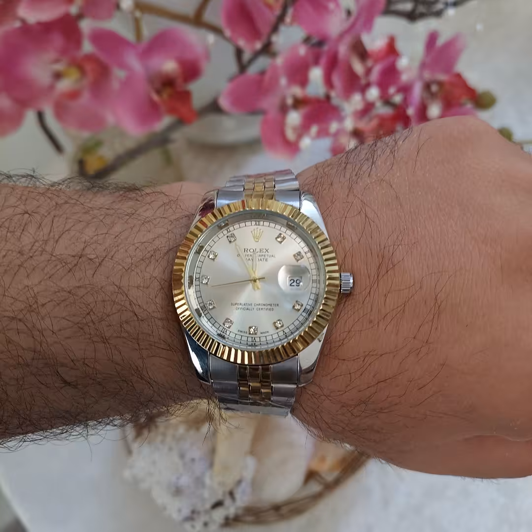 ست ساعت مچی عقربه ای زنانه و مردانه مدل دی دیت 50475
