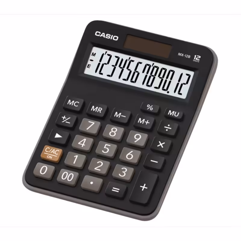 ماشین حساب کاسیو مدل MX-12B