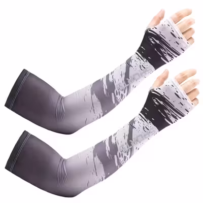 ساق دست ورزشی مدل فینگردار Sp-F