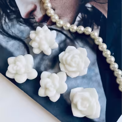 قالب شمع مدل کاکتوس مینیاتوری 5 تایی