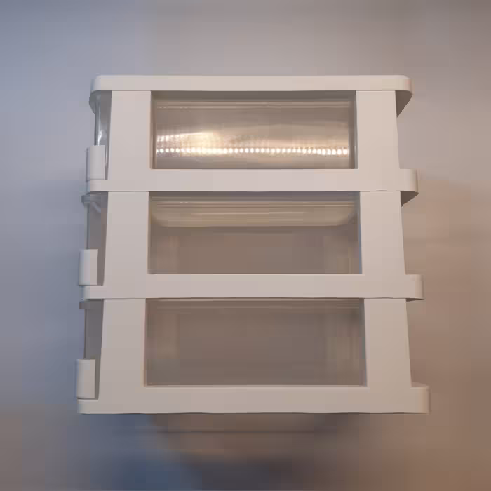 فایل اداری دل آسا مدل کشویی 3 طبقه A5