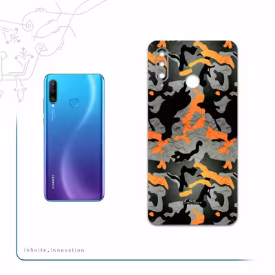 برچسب پوششی ماهوت مدل Autumn-Army مناسب برای گوشی موبایل هوآوی P30 Lite