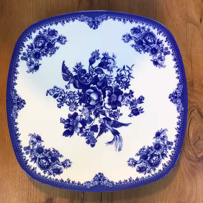 بشقاب چيني زرين ايران مدل كواترو فلورانس بسته 6 عددي