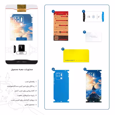 برچسب پوششی ماهوت مدل Legend of Zelda Game Series-FullSkin مناسب برای گوشی موبایل شیائومی Redmi 10C