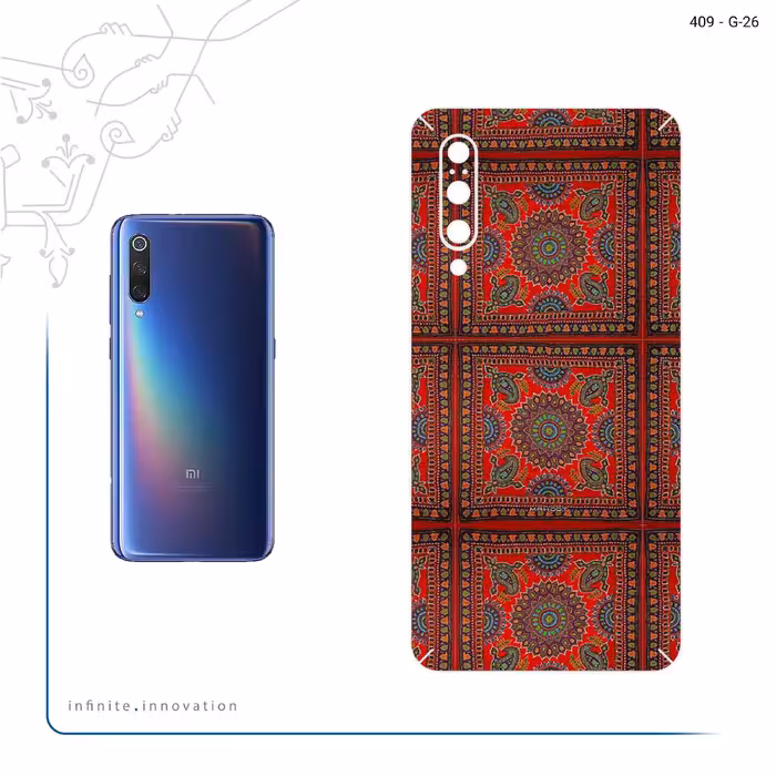 برچسب پوششی ماهوت مدل Embroidered Rug مناسب برای گوشی موبایل شیائومی Mi 9