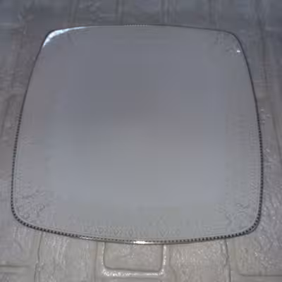 بشقاب غذاخوری لورین مدل تخت 27 ملورین بسته 6 عددی