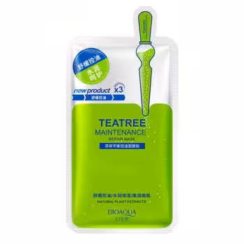 ماسک صورت بایو آکوا مدل tea tree وزن 5 گرم