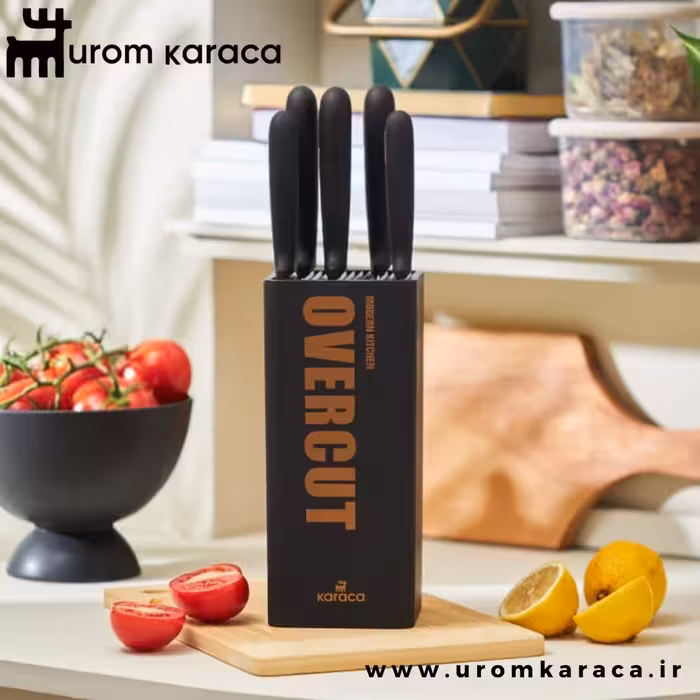 سرویس چاقو 6 پارچه کاراجا Overcut