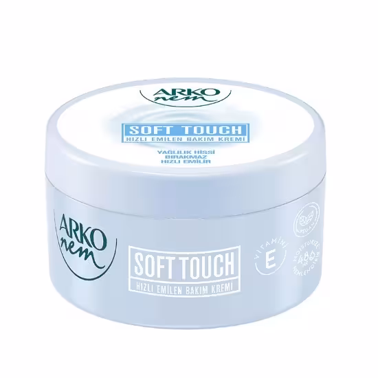 کرم مرطوب کننده آرکو مدل Soft Touch حاوی ویتامین E حجم 250 میل