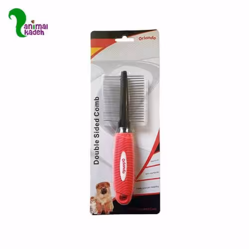 شانه گره باز کن دو طرفه مخصوص سگ و گربه