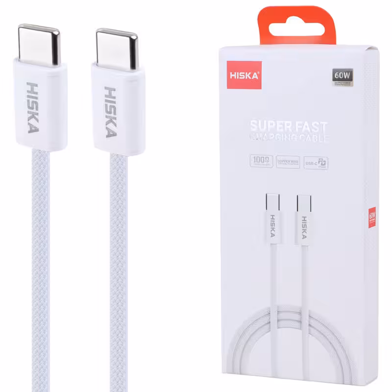 کابل Type-C به Type-C هیسکا مدل Hiska LX-811CC