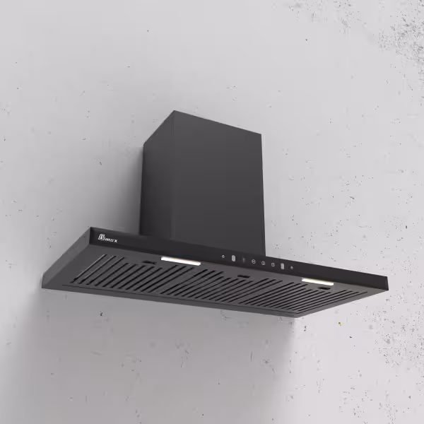 هود شومینهای بیمکث مدل 1301 مشکی