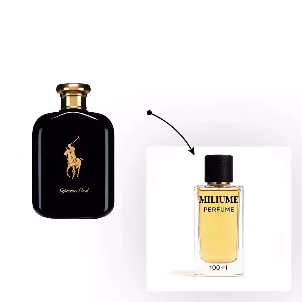اسانس عطر Ralph Lauren Polo Supreme Oud برند sfa - کد 1629 - رالف لورن پولو سوپریم عود 100ML - میلیوم پرفیوم