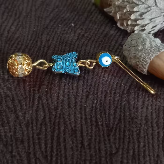 آویز سنجاق کودک چشم و نظر کودک