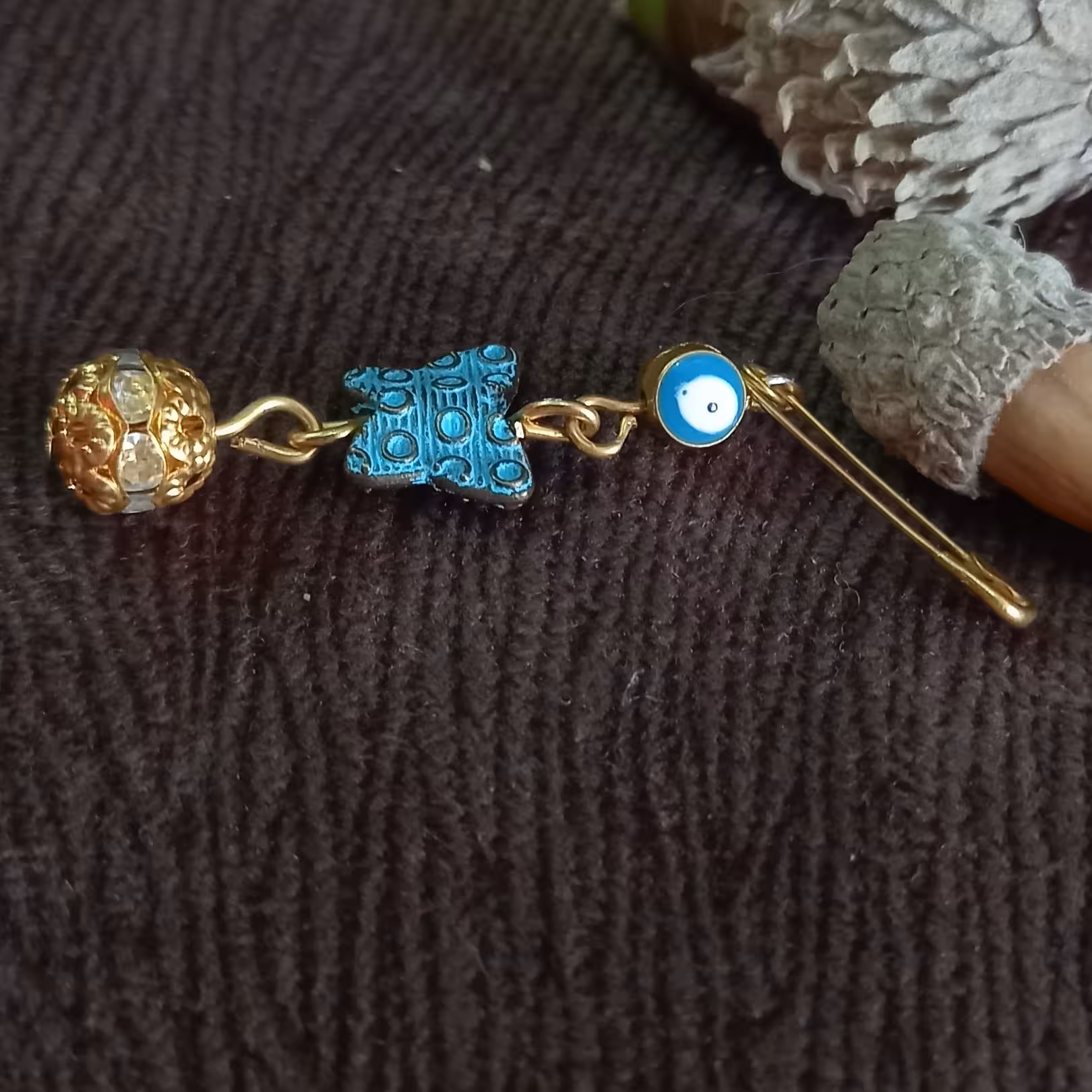 آویز سنجاق کودک چشم و نظر کودک