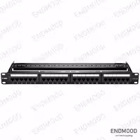 پچ پنل 24 پورت Cat6 UTP کی نت K-NPC6U024