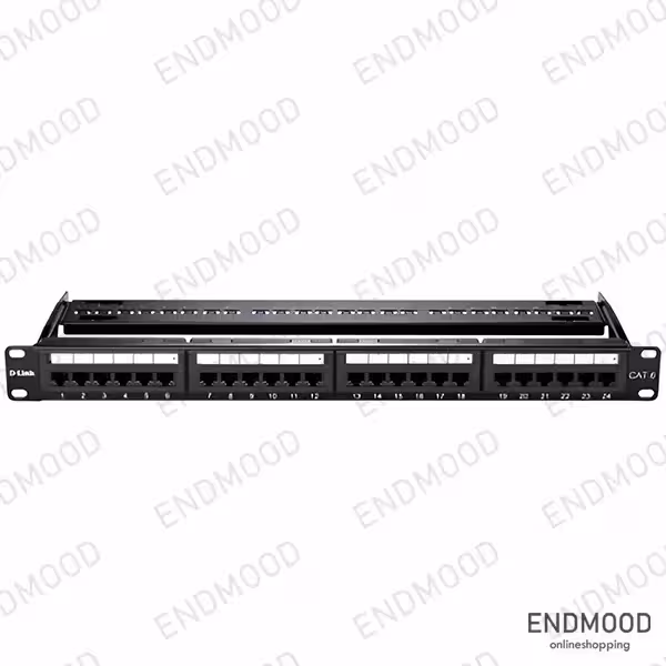 پچ پنل 24 پورت Cat6 UTP کی نت K-NPC6U024