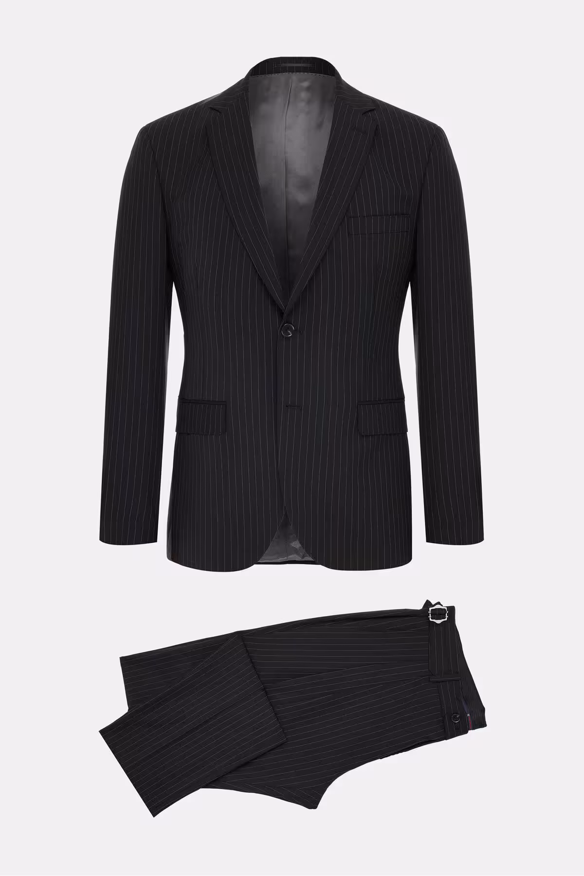 کت وشلوار مردانه و شلوار دکمه سیاه W Collection