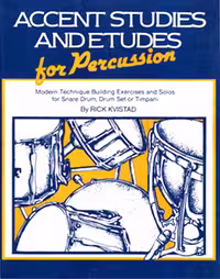 کتاب متود پرکاشن Rick Kvistad_Etudes For Percussion