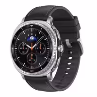 ساعت هوشمند 46 میلی‌متری سامسونگ مدل Galaxy Watch 8 Classic با بند چرمی