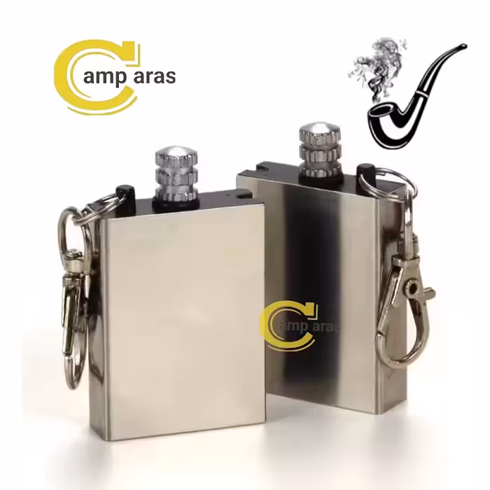 فندک و چخماق دائمی بنزینی مدل کبریتی G282 - کمپ آراس