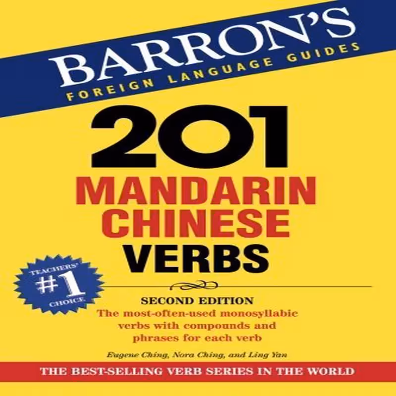 201ماندارین چاینیز وربز | خرید کتاب زبان چینی Mandarin Chinese Verbs 201