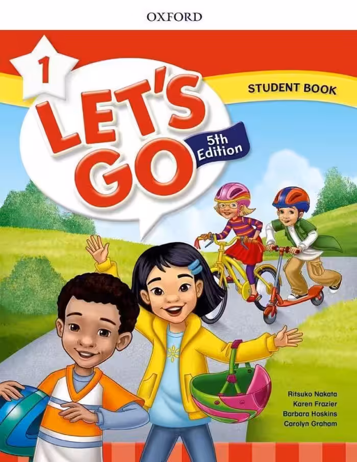 کتاب انگلیسی لتس گو 1 ویرایش پنجم Lets Go 5th 1 SB WB DVD