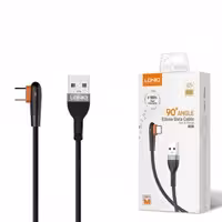 کابل شارژ و دیتا Type C 1 متری یک سر L کنفی  Ldnio LS561 2.4A