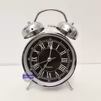 ساعت رومیزی زنگدار استیل یونانی